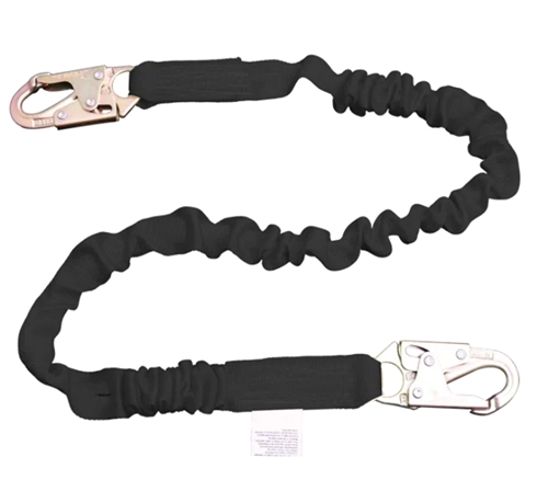 SafeWaze Shock Absorbing Lanyard, 400 Pound FS88660-HW