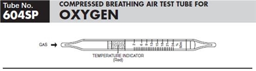 Sensidyne Compressed Breathing Air (O2) Gas Tube 604SP